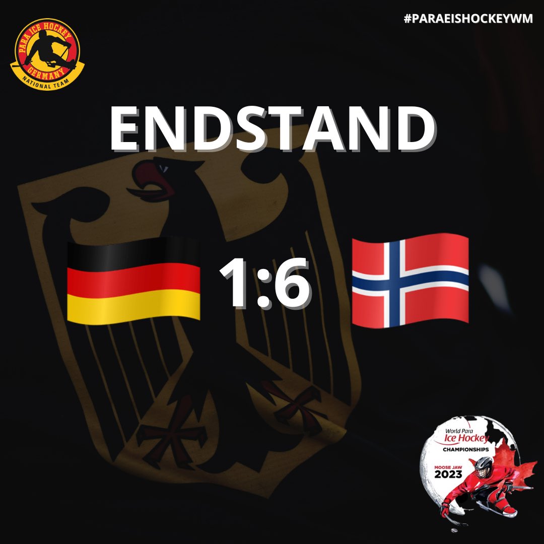 Deutliche Niederlage im Spiel um Platz 7.😣
•
•
#paraeishockey #paraicehockey #paraeishockeyde #paraeishockey2023 #parasport #eishockey #eishockeywm #eishockeydeutschland #rollstuhlsport #teamdeutschland #moosejaw2023