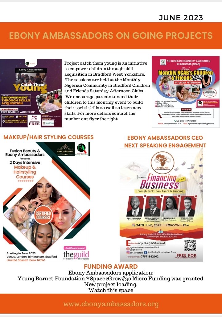 EbonyAmb's tweet image. Thank God it’s Friday 💃 

Check out exciting news in Ebony Ambassadors Monthly newsletter.

 #newsletterdesign #JuneNewsletter