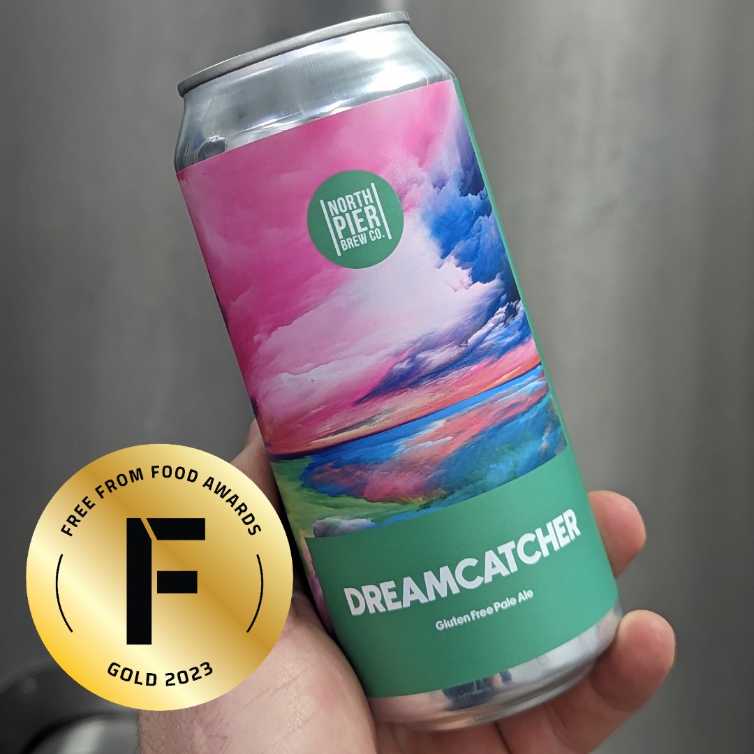 🥇GOLD🥇

Delighted to announce that Dreamcatcher scooped gold in the Gluten Free Beer category at last nights <a href="/FFFoodAwards/">Free From Food Awards</a> 🥳

Big thanks to all the judges for their kind words and comments!!