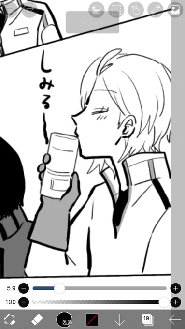 ちかちゃんはもちろんやけど、いずほちゃん描くのめっちゃたのしい 