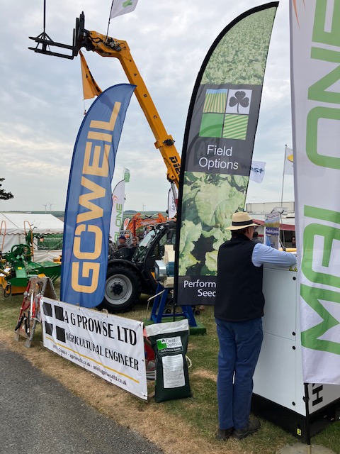 KevZim's tweet photo. #FieldOptions are at the #RoyalCornwallShow - pop in and catch up of you're about 🤝 https://t.co/bUvhxhGbOv