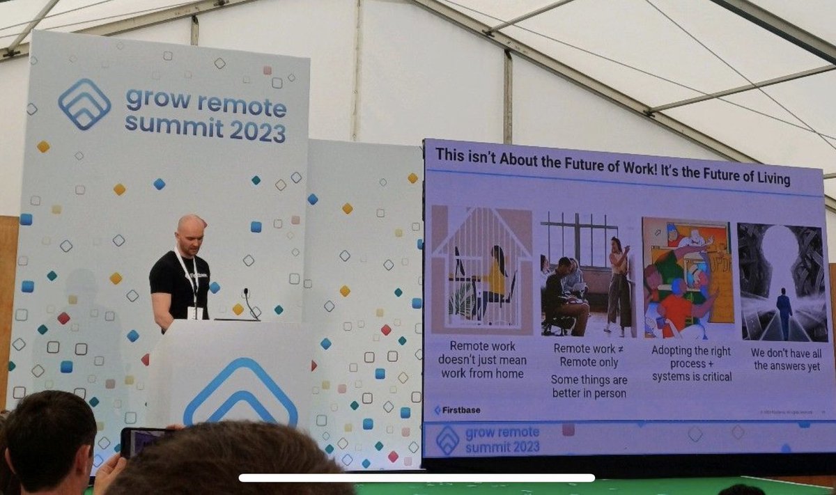 chris_herd's tweet photo. I don't go to many events, attend conferences, or get on stage to share my thoughts often because I'm a better writer than speaker
But I admire @Tracy_Keogh and the team at @GrowRemoteIrl and been lucky to get to know some awesome people like @johncriordan because of them https://t.co/feHjuMCz6V