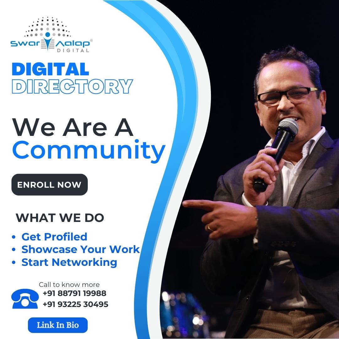 dineshghate's tweet image. If you are an artiste, and want to showcase your talent. So, here is the platform. Swar Aalap Digital Directory that has your entire profile under one roof. From your showreel to social media handles. To know more visit swaraalap.com/directory-regi….
Enroll Now.
#Music #Musician #Art