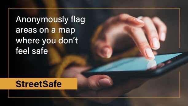 StreetSafe is an online reporting tool that you can use to report where and why you don’t feel safe and is quick to use and completely anonymous. 

Lincolnshire Police will be using the information you give to work with partners to make our streets safer.

lincs.police.uk/notices/street…