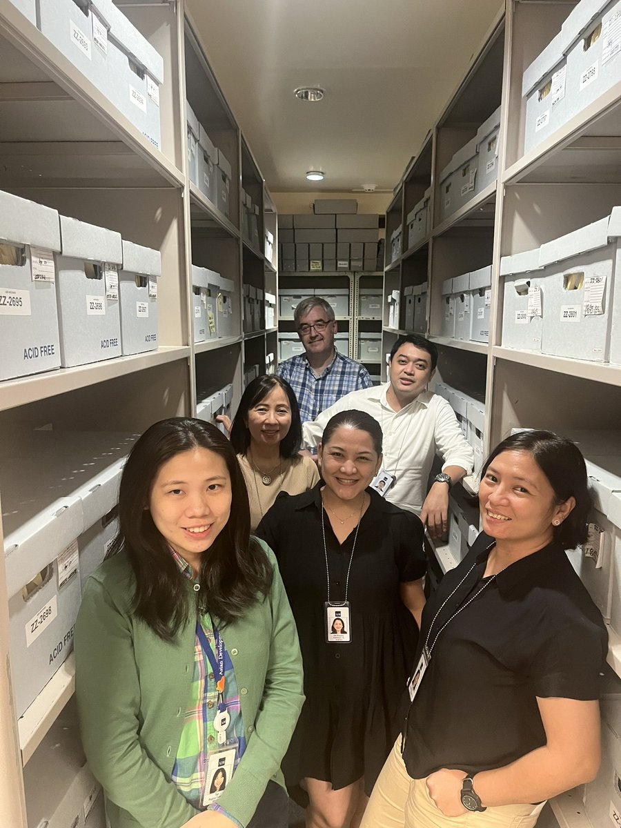 The #Records and #archives team of #ADB joins the celebration of #IAD2023 . Happy Birthday #ICArchiv #75YearsICA #OneADBSpirit #evidence #accountability