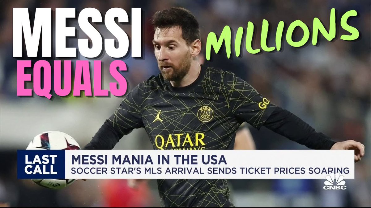 Lionel Messi Move To Miami🌴Equals Millions youtu.be/_tTSweHSa_Y