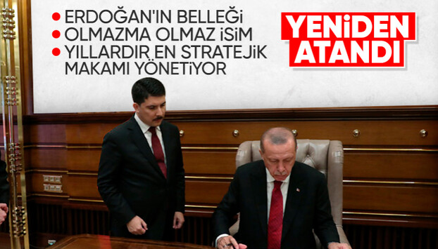 Hasan Doğan yeniden Cumhurbaşkanlığı Özel Kalem Müdürü olarak atandı

Cumhurbaşkanı Erdoğan'ın imzalı kararnamesine göre Hasan Doğan, Cumhurbaşkanlığı Özel Kalem Müdürlüğü görevine devam edecek.

Cumhuriyetin 100. #Cumhurbaşkanlığı #hasandoğan

ulkemtv.com.tr/?p=33641