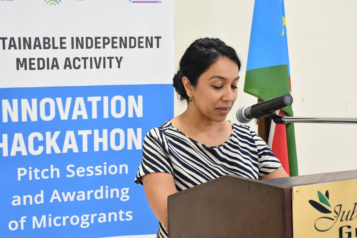 amdissmedia's tweet photo. Shout out to IREX represented by Farhanaz Kermalli for their unwavering support in promoting media & innovation!
Your contribution made #innovationHackathon contest received significant impact.
You are a great partner in our journey!
#Hackathongallery
#Irexit #Media #Innovation https://t.co/OCna8e5R4L
