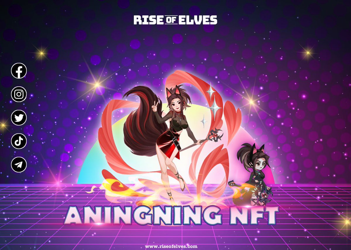 ROE_coin's tweet photo. 🔥 Experience a whole new level of convenience and excitement with Rise of Elves' Aningning NFT!

➡️Grab her Exclusive NFT here: 
https://t.co/Lwnj7GpZvz

➡️Stay connected with ROE:
https://t.co/4Pp6vRlH1e

#RiseofElves #Aningning #ROE #NFT #WEB3 #P2E #Crypto #BlockchainGaming https://t.co/Krj5UKEK43