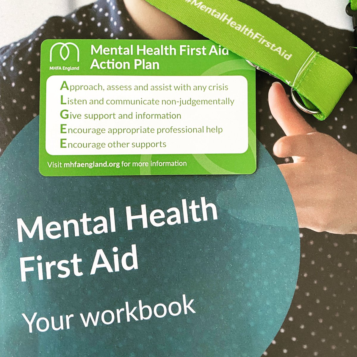 Today I received the workbook for my Mental Health First Aid course. I’m over the moon and grateful for the support I’ve received to be able to conduct this training. 

#MentalHealthFirstAid @MHFAEngland