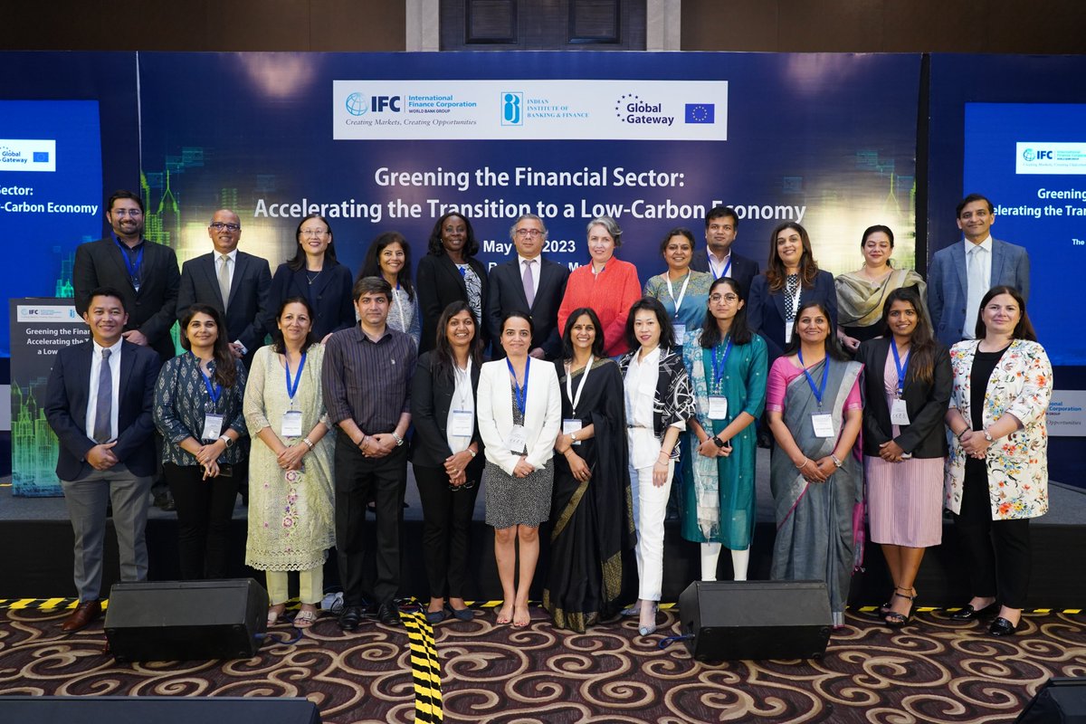At IFC &amp; IIBF's latest conference supported by <a href="/EU_in_India/">EU in India</a>, experts discussed
✨Opportunities for financial institutions in 🇮🇳
 ✨Tapping into self-built green🏡market
 ✨Managing climate-related risks in 🇮🇳's financial sector
 ✨Innovative financing structures in green finance
