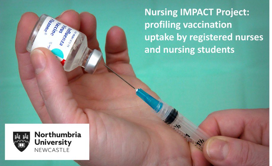 Professor John Unsworth (@johnunsworth10) on Twitter photo Can we get to our magic sample number this weekend…
Are you a UK registered nurse? spare us 10 minutes to give your views on annual vaccination. We need your views whether you have vaccinations or not. 10-minute survey tinyurl.com/VAC-IMPACT
<a href="/NursIMPACTproj/">Nursing IMPACT project</a> Can we get to our magic sample number this weekend…
Are you a UK registered nurse? spare us 10 minutes to give your views on annual vaccination. We need your views whether you have vaccinations or not. 10-minute survey tinyurl.com/VAC-IMPACT
<a href="/NursIMPACTproj/">Nursing IMPACT project</a>