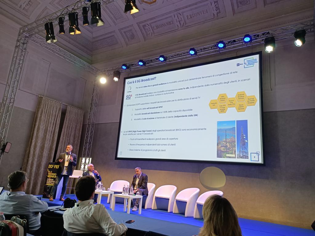 FED_EVENTS's tweet photo. #FED2023 #RAICRITS & #RAYway @Raiofficialnews #5GBroadcast per servizi video live a grandi audience. https://t.co/dCisacjfPI
