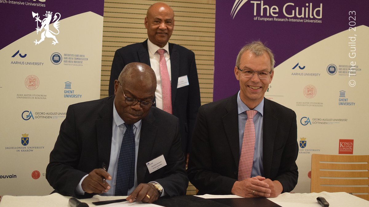 NorwayEU's tweet photo. Science and research plays a vital role in solving today’s challenges, and the cooperation goes beyond Europe's borders.🌏
We applaud @ARUA_News and @guildeu's establishment of equitable research partnerships on #ClustersofExcellence as part of the AU-EU Innovation Agenda. https://t.co/hGVwXNWSIt