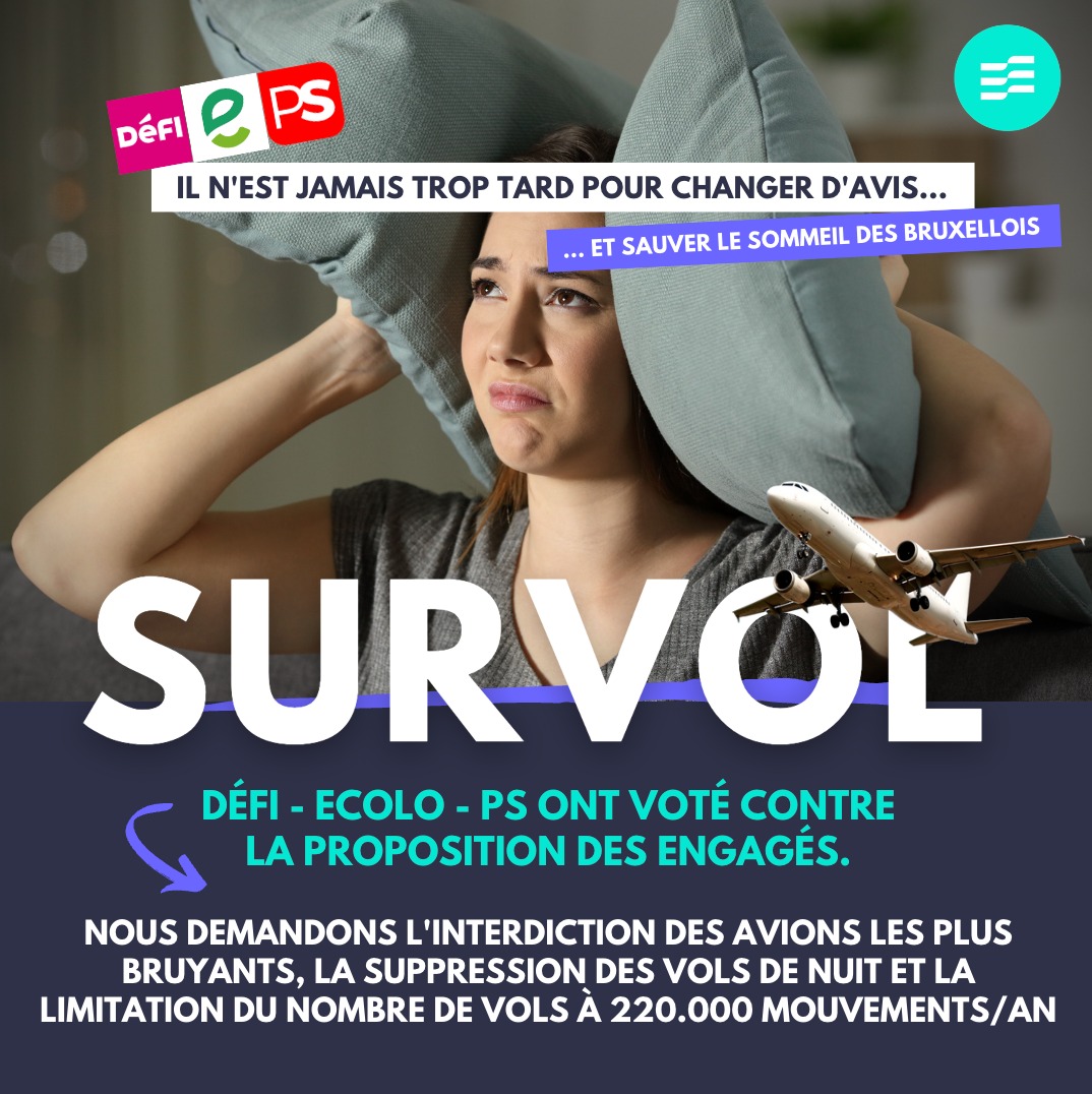 LesEngages_BXL's tweet image. ✈️ #SURVOL - Dans certains quartiers, c'est infernal ! Ca suffit, il faut trouver une solution durable pour protéger le sommeil et la santé des Bruxellois.

La piste 01 est à nouveau utilisée de manière intensive et abusive depuis des semaines. (1/3)
