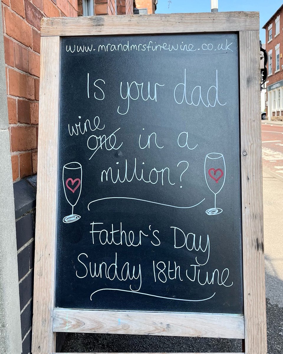 Is your dad WINE in a million? 🍷 What's his favourite? 🍷 There's plenty to choose from ahead of Father's Day!🍷 #fathersday #fathersdaygifts #wineselection #shopsouthwell
