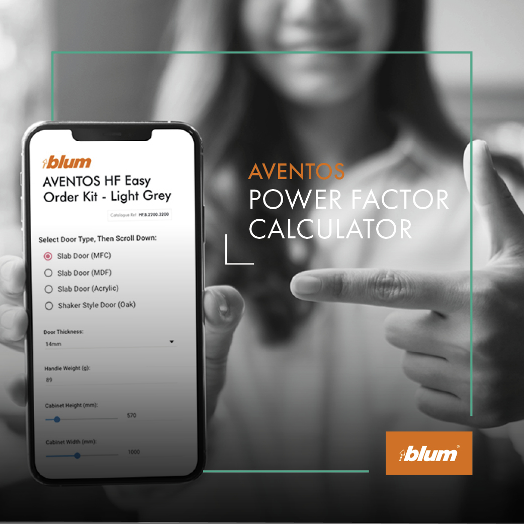 𝗗𝗶𝗱 𝘆𝗼𝘂 𝗸𝗻𝗼𝘄? 𝗣𝗮𝗿𝘁 𝟯 💭 We make it easy to design @blumuk AVENTOS lift systems, with the AVENTOS Power Factor Calculator📐 Read the full story here: 👉bit.ly/45TD7Eu👈 #BlumUK #Blum #AVENTOS #LiftSystem #PowerFactorCalculator #MadeEasyForYou #GameChanger