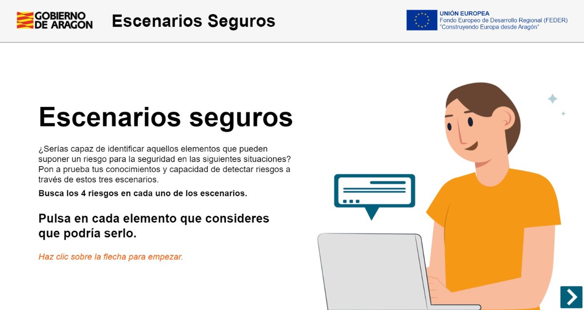 🔎Comprueba si conocéis aquellos elementos que pueden poner en riesgo la seguridad en situaciones cotidianas con estos recursos formativos de seguridad de la información. ✉️  ➡️i.mtr.cool/zxqaarkzxp #cddaragon #MRCDD #CompDigEdu @tonimartinez24 @gustarcef @dgafprofesorado