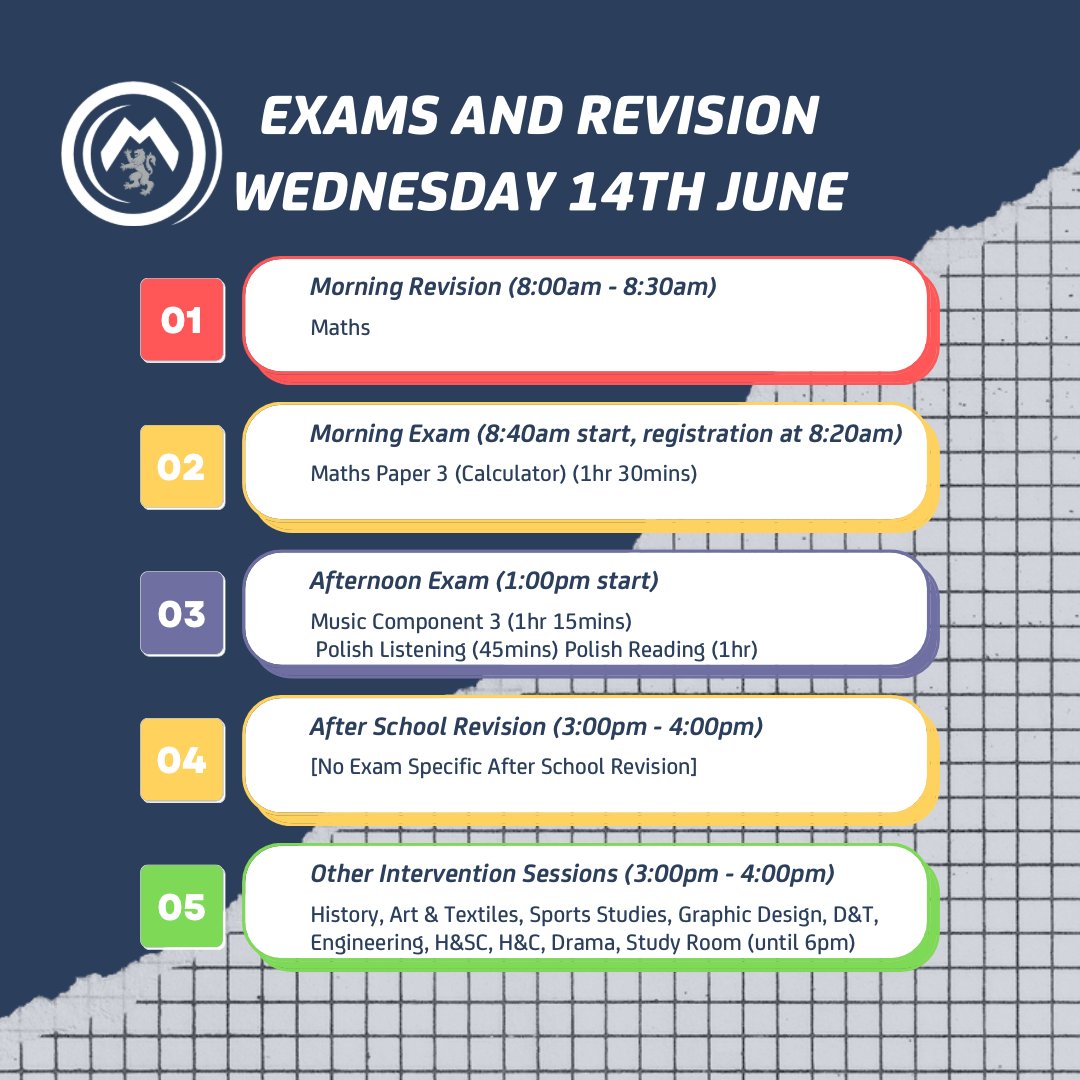 Moorside high school on twitter good morning the exams taking place