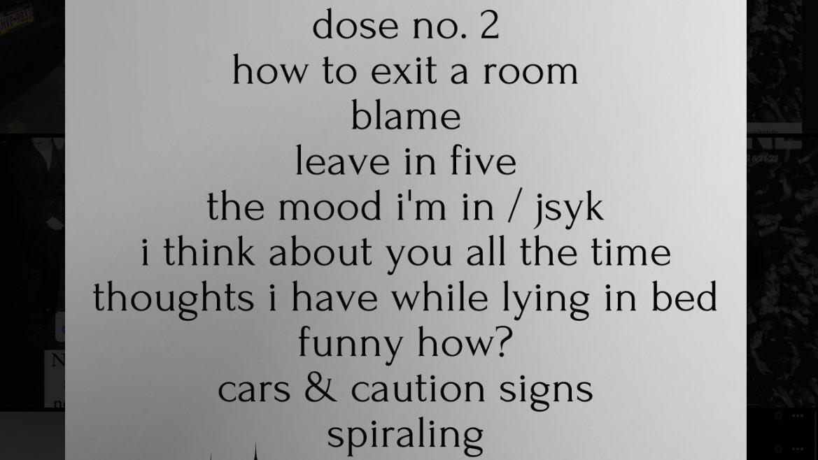 themaineontewer's tweet image. Track listing for self-titled – thanks to @ashleycoon for posting the apple music screenshot! #themaine @themaine