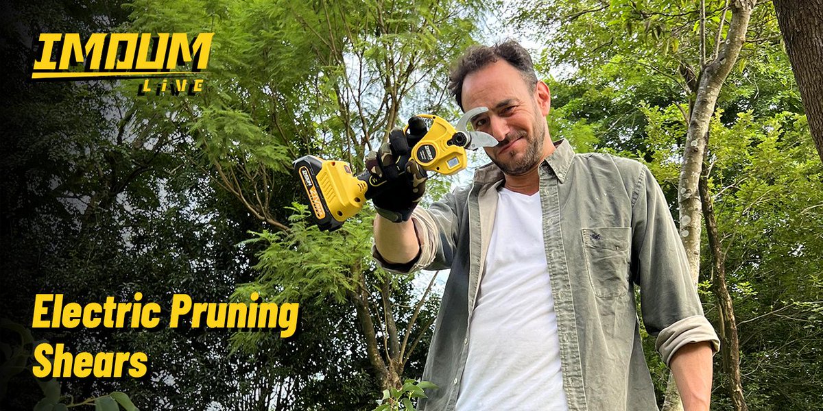Imoumlive's tweet photo. 🎁🎁🎁🔥🔥🔥Pruning Made Effortless! Experience the Ease and Efficiency of Electric Pruning Shears. https://t.co/oeS0crscwc