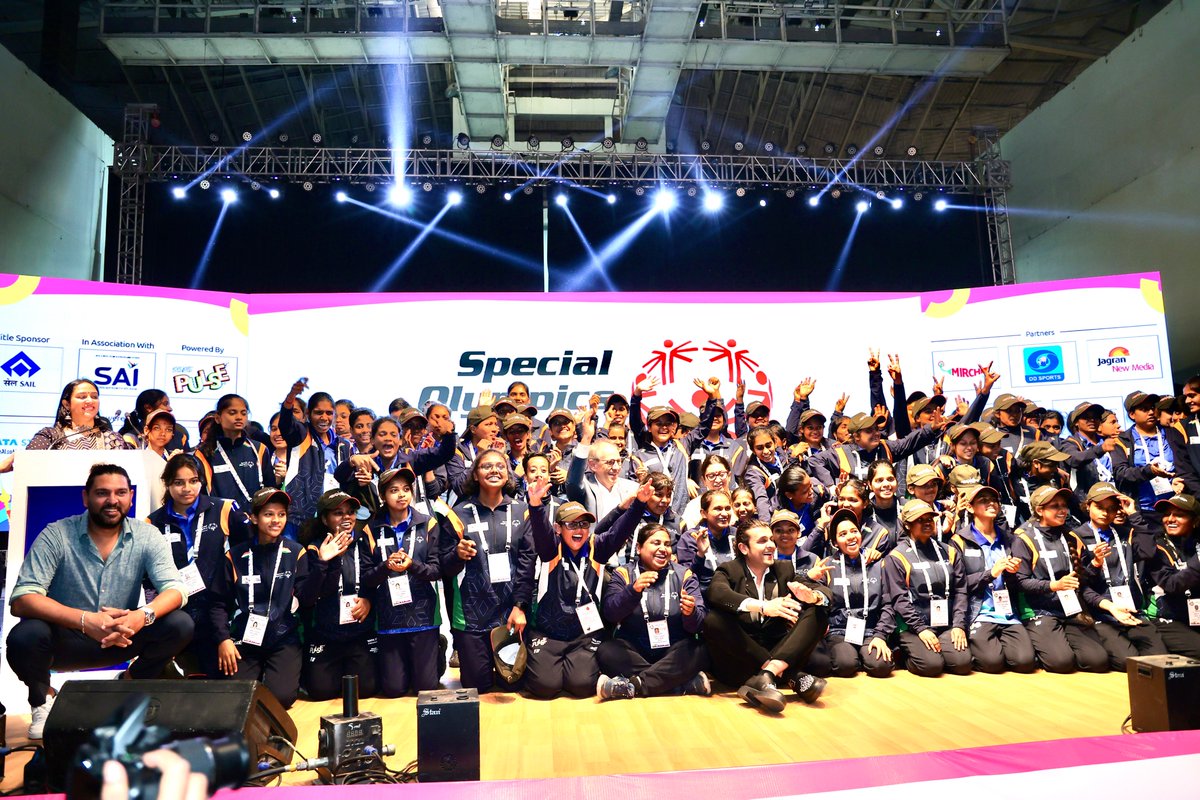 Humbled to attend National Send-Off Ceremony for Indian contingent that'll be participating in the Special Olympics World Summer Games 2023, Berlin.

All of you are truly special. There's no obstacle which you can't overcome. All the best &amp; represent the country with pride!🇮🇳