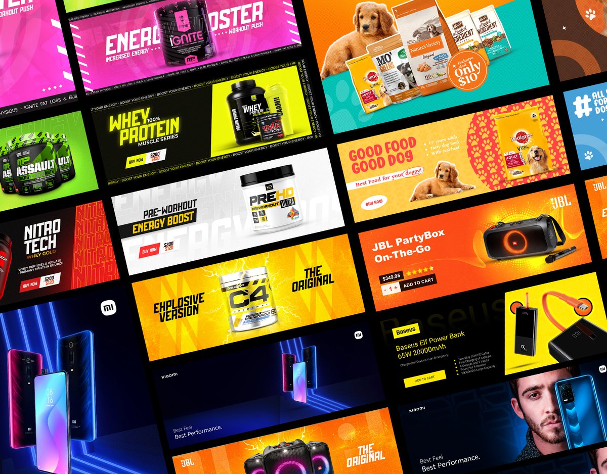 zawadalhares's tweet image. 🚀Boost your online store&apos;s impact with captivating Shopify banners! Just released on Behance.

#ShopifyWebsiteBanners #BehanceProject #OnlineStoreDesign #EcommerceGraphics #DigitalMarketing #CreativeDesign #GraphicDesignInspiration #VisualAppeal #BannerDesign #WebDesign