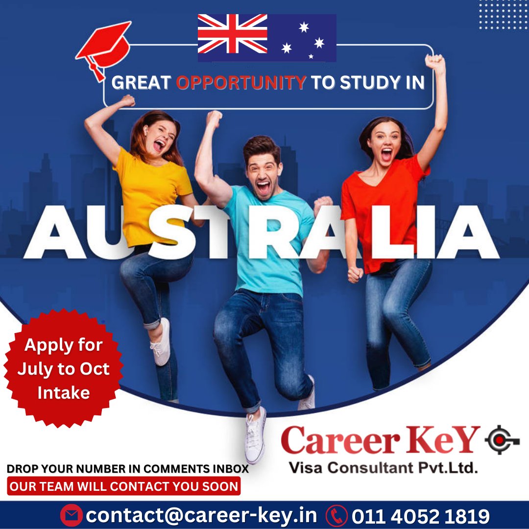 CareerKeyVisa's tweet photo. Want to Study Abroad..?

Apply Now Career Key Visa Consultant Pvt. Ltd...

For more information call us at +91- 011 4052 1819 or drop an email to us at contact@career-key.in

#overseaseducation #studymotivation #studentvisa #careeradvice #australia #canada #poland #usa https://t.co/DnVKInLScg