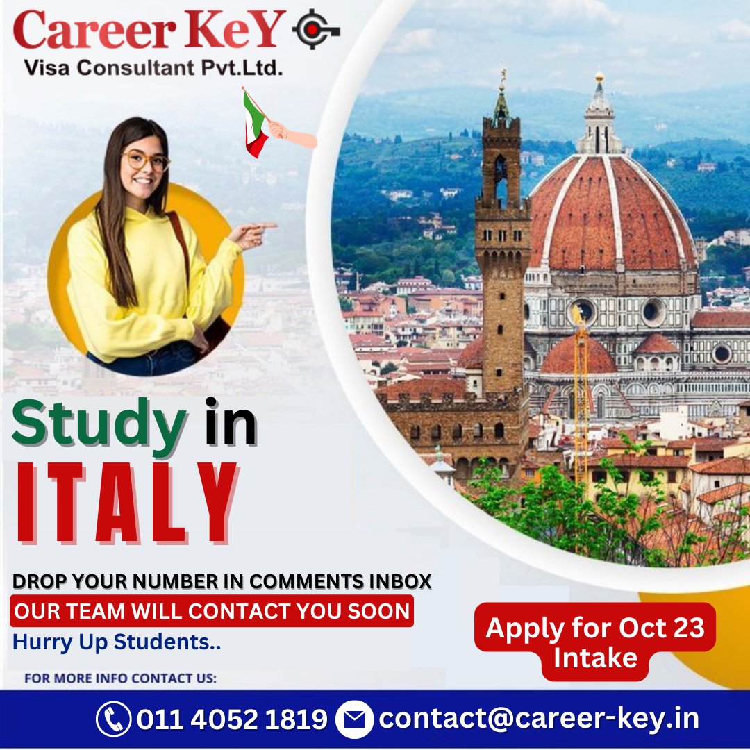 CareerKeyVisa's tweet photo. Want to Study Abroad..?

Apply Now Career Key Visa Consultant Pvt. Ltd...

For more information call us at +91- 011 4052 1819 or drop an email to us at contact@career-key.in

#overseaseducation #studymotivation #studentvisa #careeradvice #australia #canada #poland #usa https://t.co/DnVKInLScg