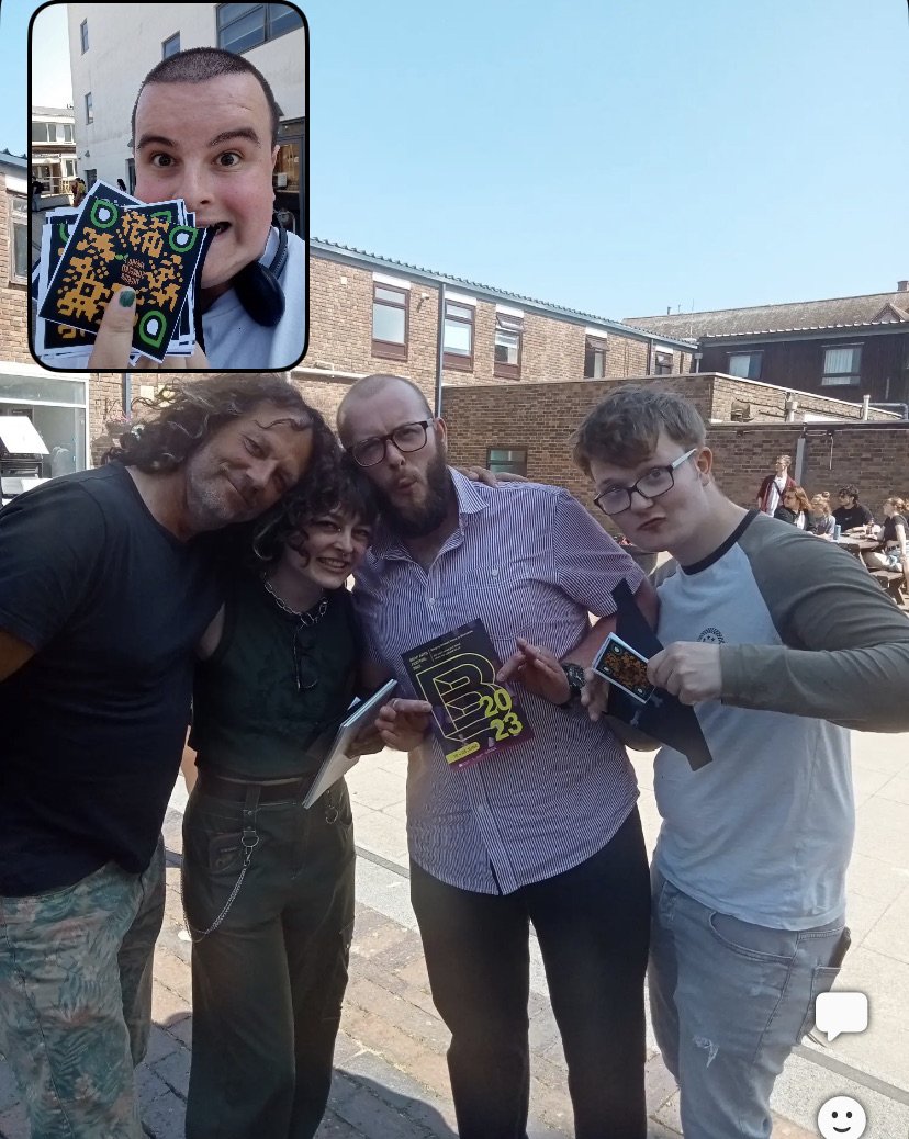 Some of the Sodds were able to venture out to Chichester to watch some amazing performances at Interact 2023!! 🎉

Got a chance to meet up with some certain clowns plus do a subtle and very tasteful bit of marketing as well.... Thank you <a href="/ChiUniTheatre/">Chichester University Theatre Dept.</a>  for having us!