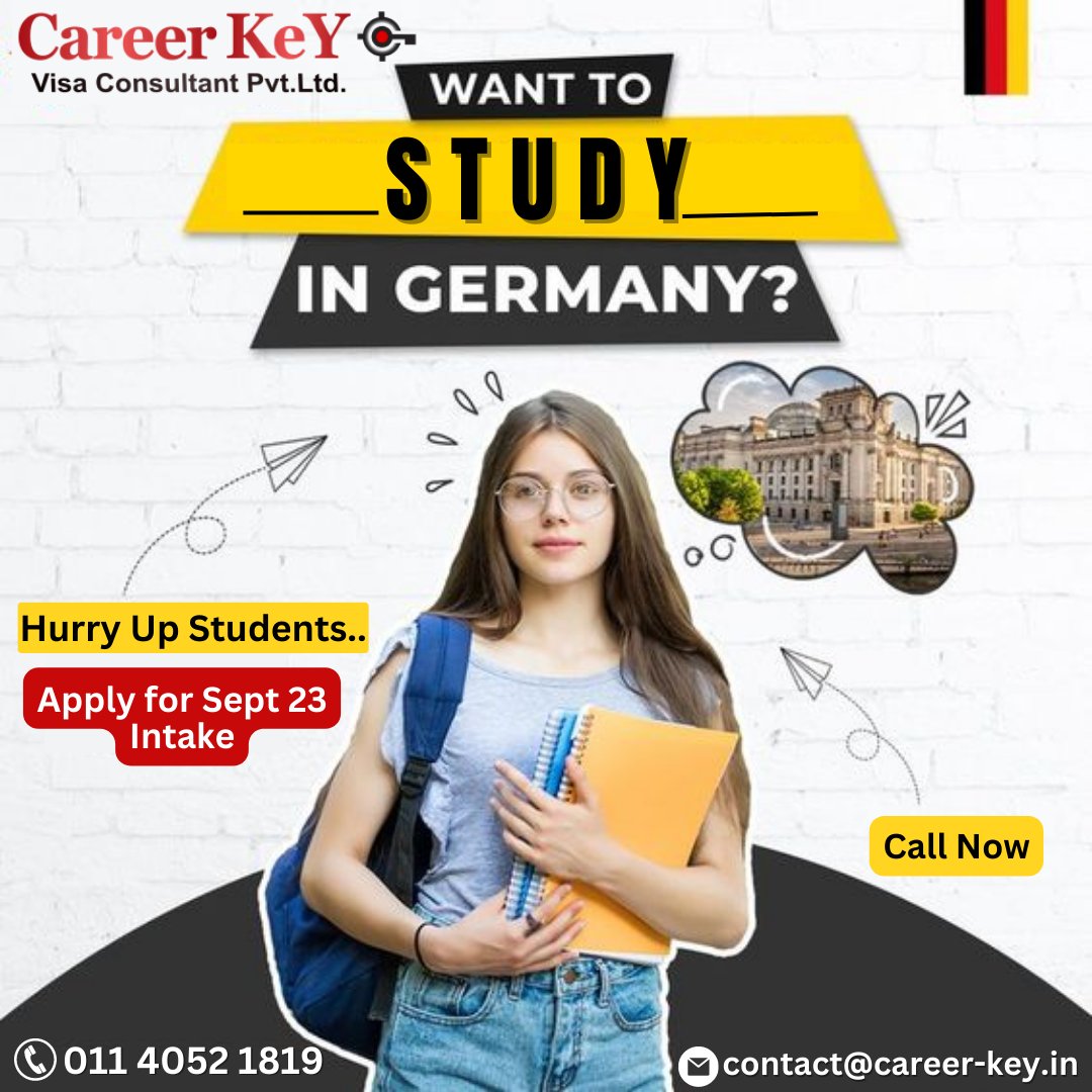 CareerKeyVisa's tweet photo. Want to Study Abroad..?

Apply Now Career Key Visa Consultant Pvt. Ltd...

For more information call us at +91- 011 4052 1819 or drop an email to us at contact@career-key.in

#overseaseducation #studymotivation #studentvisa #careeradvice #australia #canada #poland #usa https://t.co/DnVKInLScg