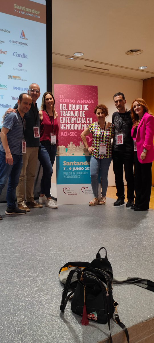 atari_bcn's tweet photo. Infermeria d'hemodinàmica del @hospitalclinic com sempre molt present al congrés anual del #ACISEC23 que aquest any es celebra a #Santander Orgull d'equip 💪💪💪 https://t.co/4VtQrxPCcH
