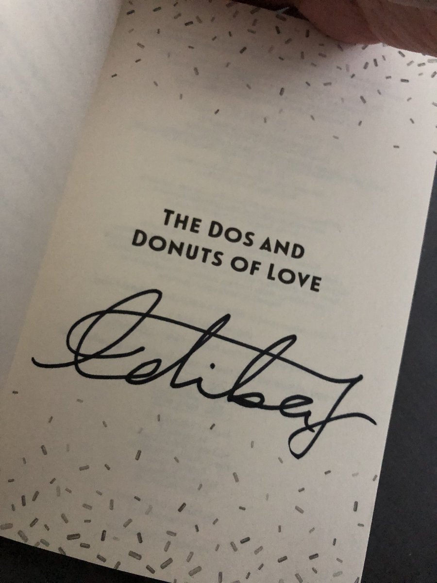 #TheDosandDonutsofLove by @adiba_j is a delightfully fun & deliciously pun-filled, YA Rom-Com filled with baking mishaps, food fights & a wholesome sapphic romance that GBBO fans will devour. An absolute must read! 🍩

Full Review: shorturl.at/aeACV

#BookReview #BookRecs