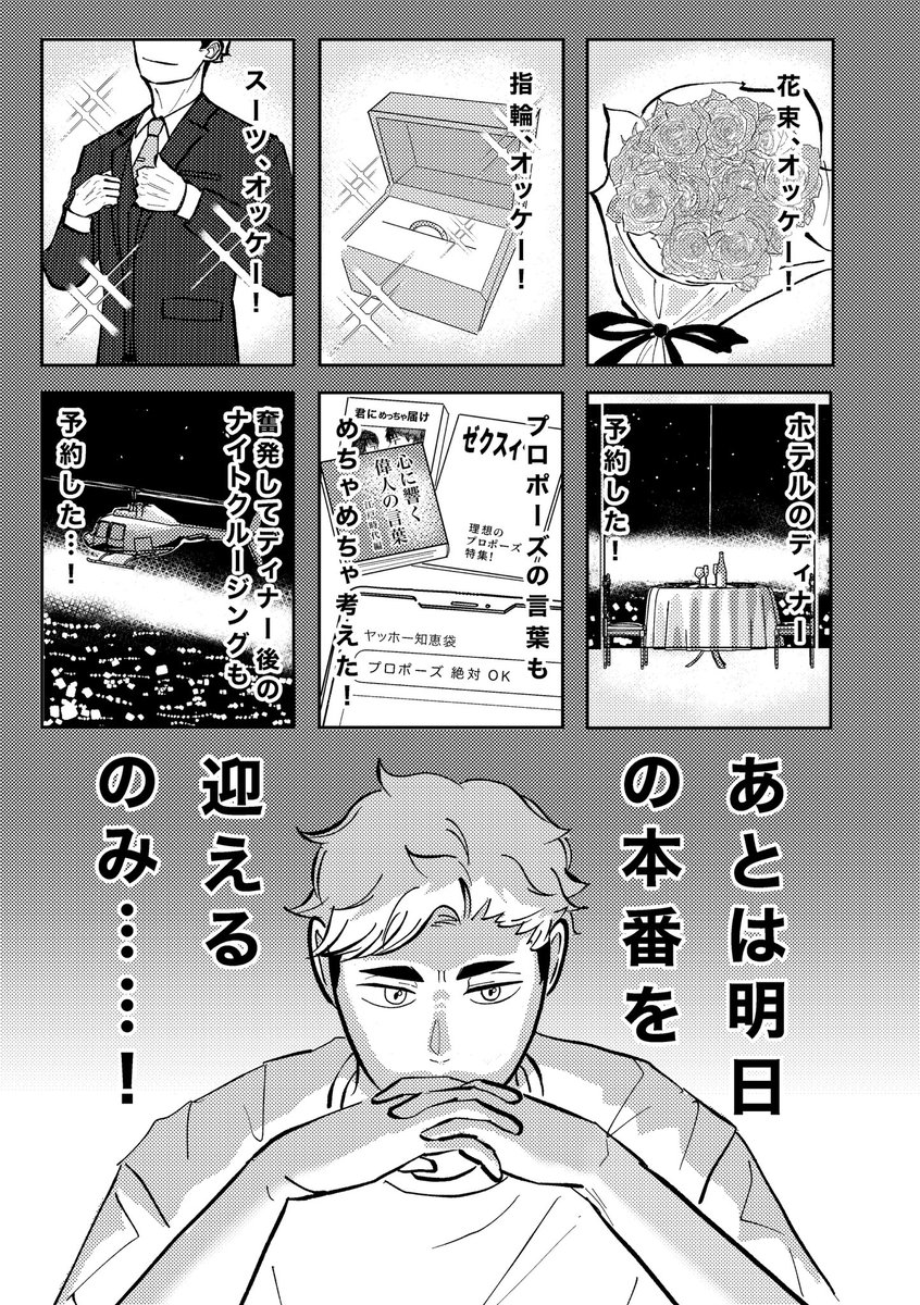 01 侑日とプロポーズ

1ページ目からでっかいフラグを6本立てる侑のプロポーズのお話 