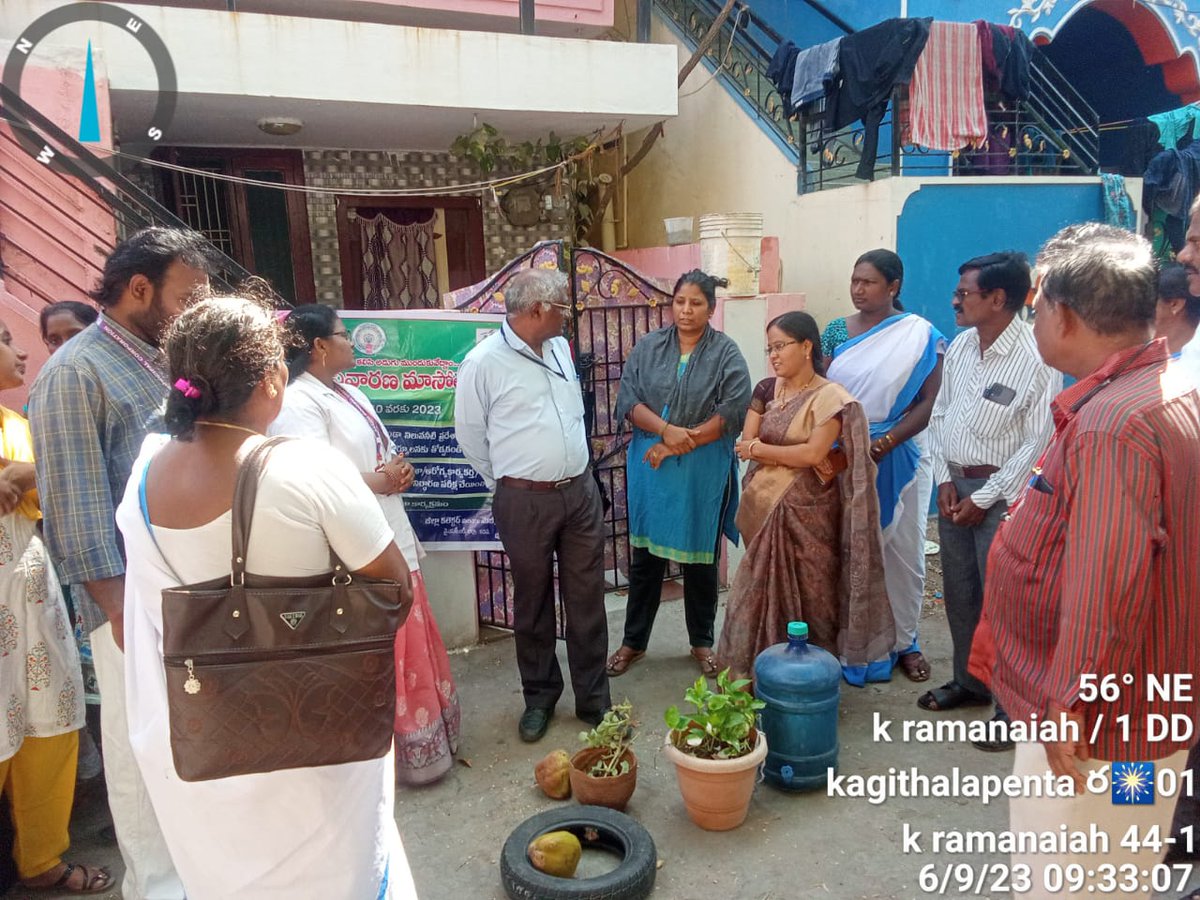 DmoKadapa's tweet photo. DMHO and District Malaria Officer,Verified House to House larval survey along with MO Akkayapalli phc Kadapa Urban. https://t.co/gm3RwGMhi6
