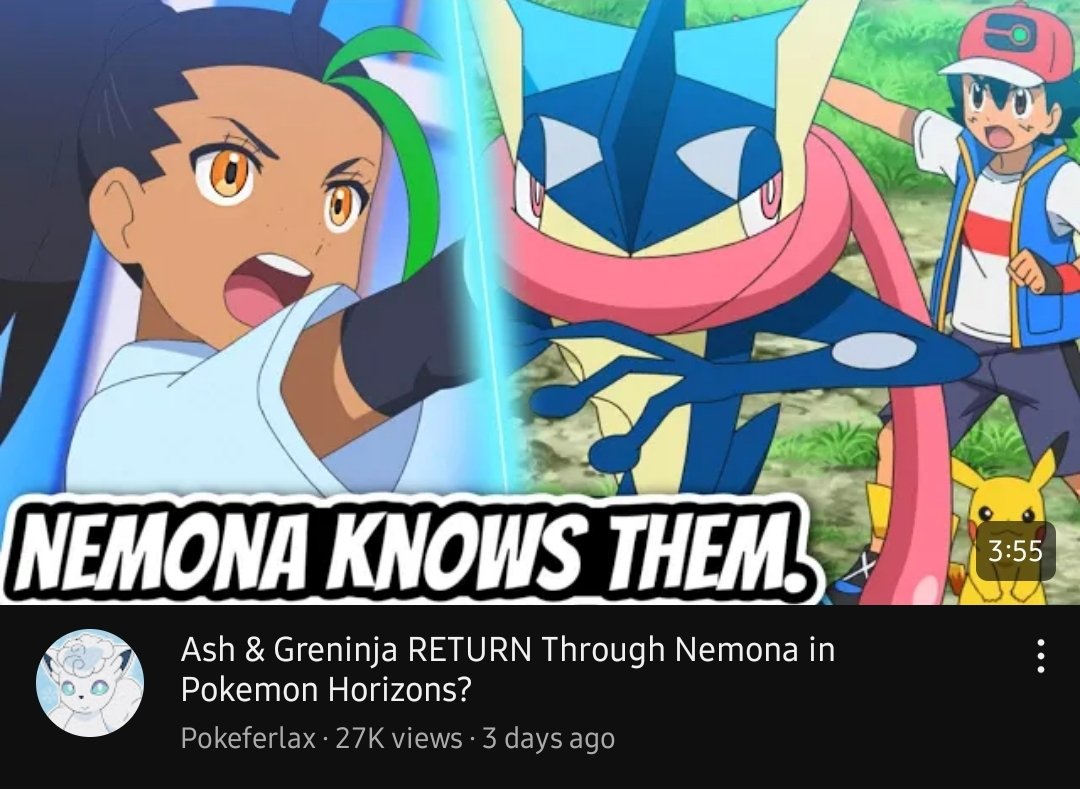 Pokeferlax~ on X: Ash's Greninja. People may not like it but