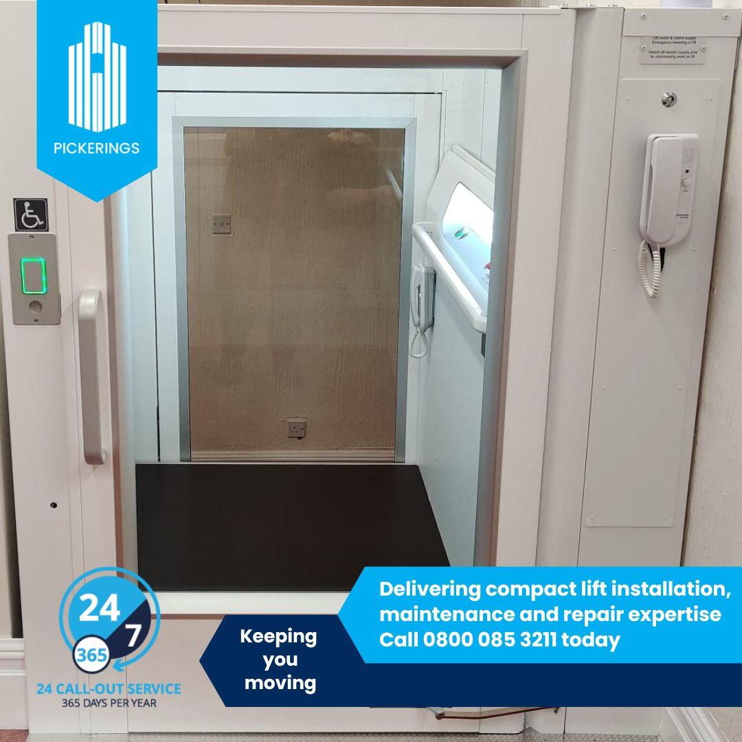 PickeringsLifts's tweet image. We are the trusted partner for delivering compact lift installation, maintenance and repair expertise.

0800 085 3211
pickeringslifts.co.uk/lifts/products…

#yourtrustedpartner #compactlift #liftinstallation #liftmaintenance #liftrepair