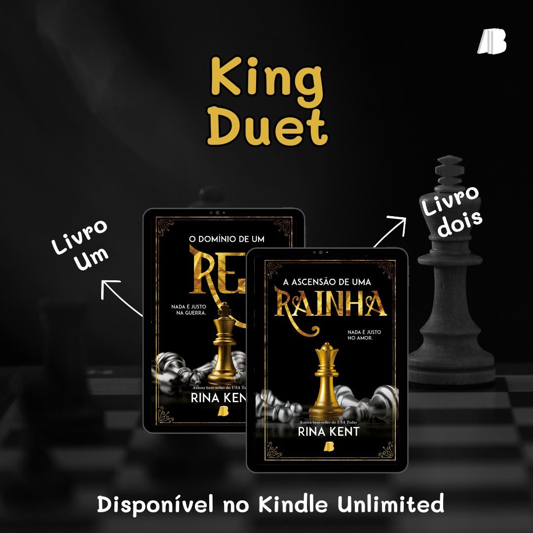 O primeiro livro do dueto King está #gratuito hoje, vem conhecer #JonathanKing e passar um pano para ele 💛

📱 Baixe gratuitamente o seu: amzn.to/3X1xNej

NADA É JUSTO NA GUERRA.