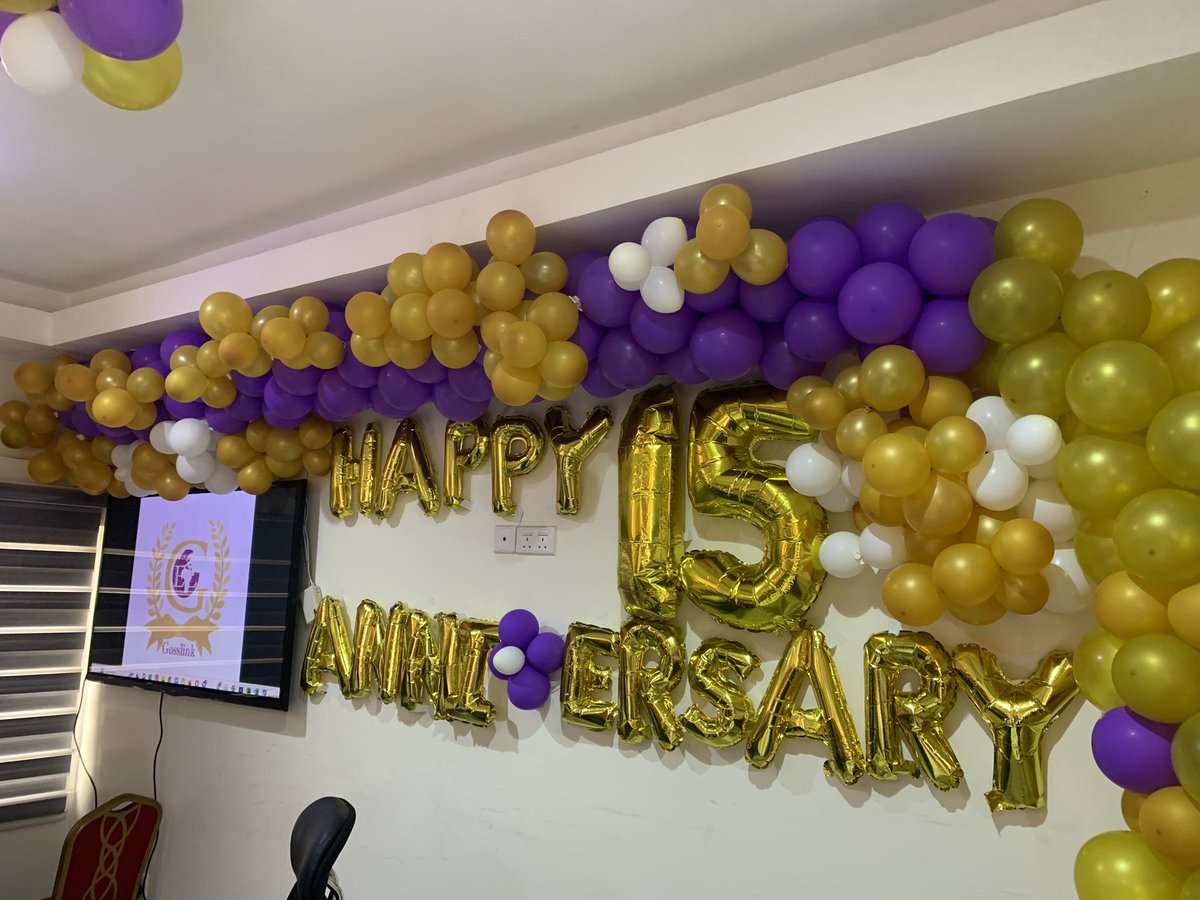 Gosslink_'s tweet photo. It was all joy and fun at the just concluded 15th year anniversary celebration of Gosslink Engineering Limited.We prayed, laughed and reflected on how far we have come with God almighty on our side.

Our success story is incomplete without you our esteemed clients. https://t.co/nrVu9ODv9K