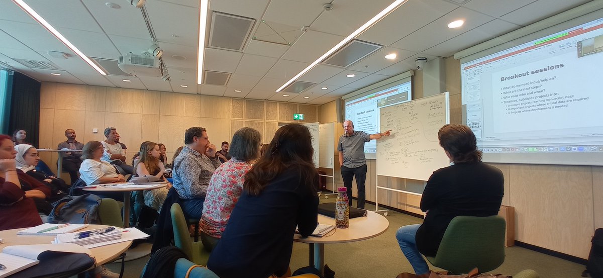 ERC_SPHERES's tweet photo. Productive session of our teams summarizing findings and next steps in the project. Perfect closing session of our #SPHERES meeting. Thanks @ryden_mikael @nikmejhert @MassierLucas and the @karolinskainst team for the organization. https://t.co/fId6BnnOzg