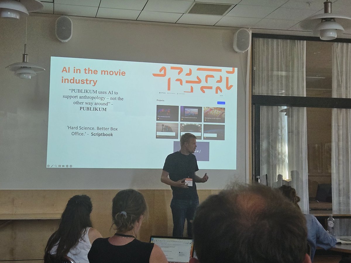 Anders Kristian Munk (@anderskmunk) on Twitter photo What is creatively acceptable AI? <a href="/JohanirvingS/">Johan Søltoft</a> talking about friction with algorithms as a creative potential in the movie industry #NordicSTS <a href="/TANTlab/">The Techno-Anthropology Lab</a> #Will&Agency @MASSHINE_AAU What is creatively acceptable AI? <a href="/JohanirvingS/">Johan Søltoft</a> talking about friction with algorithms as a creative potential in the movie industry #NordicSTS <a href="/TANTlab/">The Techno-Anthropology Lab</a> #Will&Agency @MASSHINE_AAU