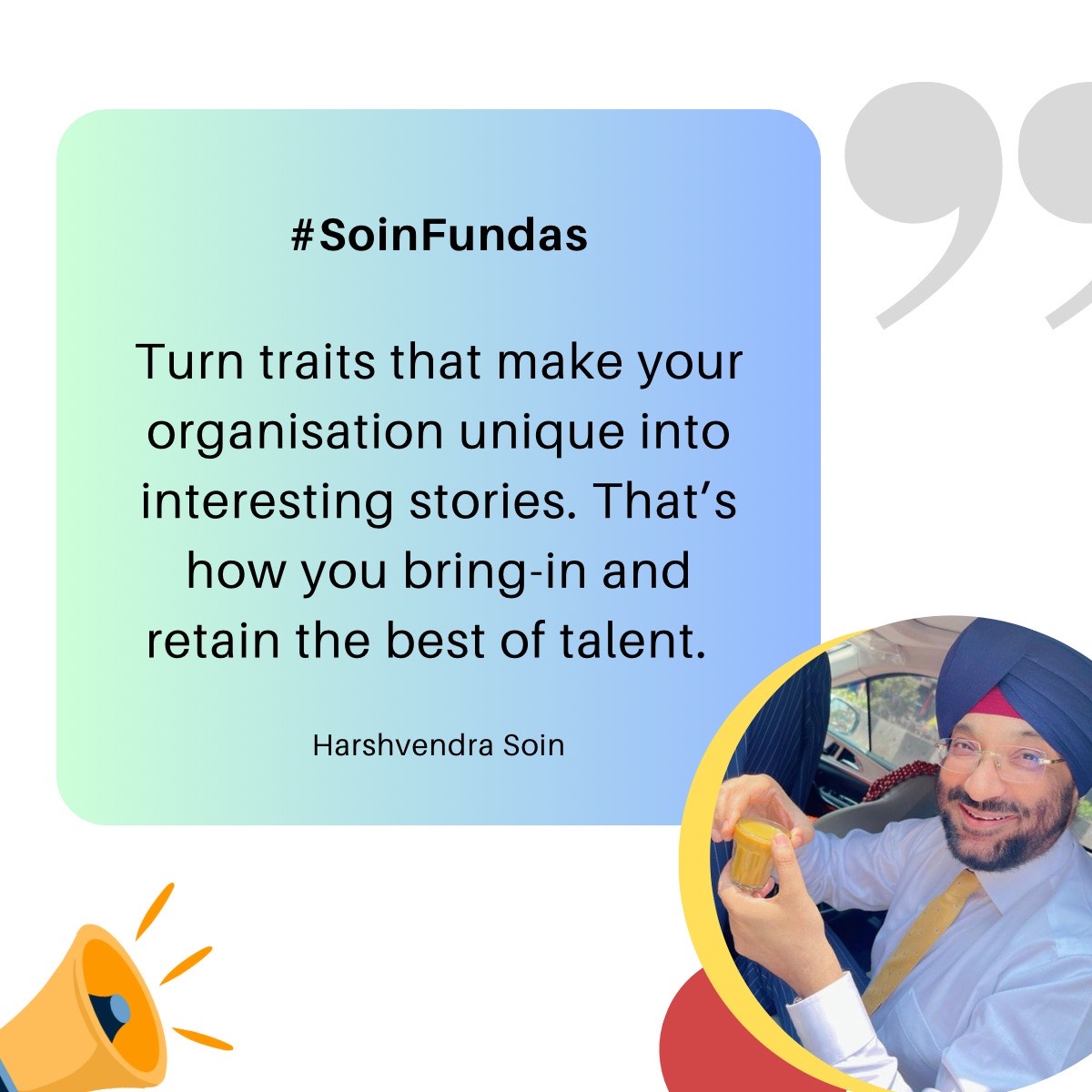 Harsh_Soin's tweet photo. To the experiences learnt down the road...
#SoinFundas #talent https://t.co/rhBRdzWevb