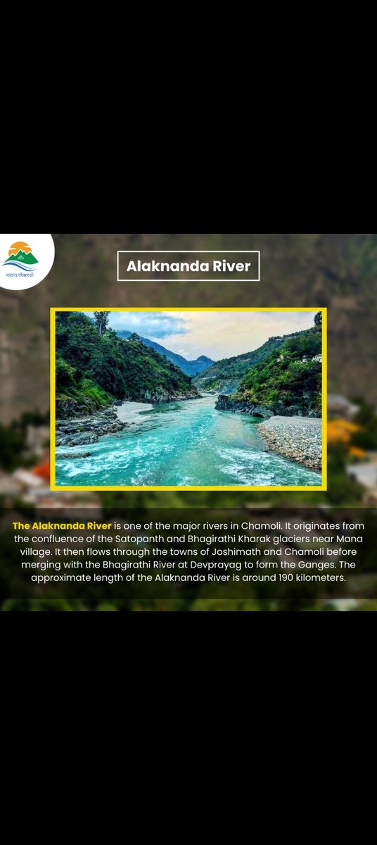 meruchamoli's tweet photo. 🌊 Discover the enchanting rivers of Chamoli, flowing with untamed beauty and captivating charm. #ChamoliRivers #Nature'sBounty #FlowingBeauty #SereneWaters #RiverMagic https://t.co/kDY3Mm2LMS