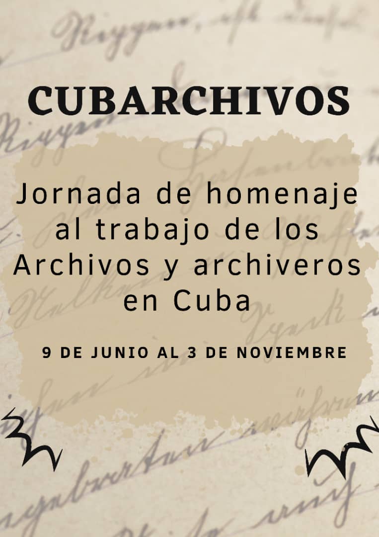 #ArchivosUnidos
La Comisión de Memoria Histórica de Ciego de FELICITA a todos los Archiveros. No podemos vivir sin Archivos, menos sin profesionales que los gestionen y defiendan. Los archiveros son los  guardianes de nuestra memoria y de la historia. <a href="/citmaciego/">citmaciego</a> <a href="/ReyesMaryuska/">Maryuska Hernandez Reyes</a>