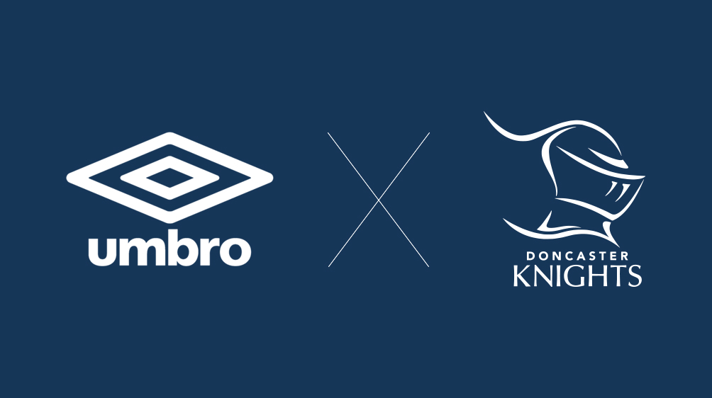 DoncasterKnight's tweet photo. 𝙐𝙢𝙗𝙧𝙤 🤝 𝙆𝙣𝙞𝙜𝙝𝙩𝙨

Doncaster Knights and Umbro UK have teamed up in an exciting new deal that will see Umbro become the Knights' official technical partners starting with the 2023/24 season.

More info ➡️ https://t.co/9pdvhrzJsO https://t.co/NLk1NwswYv