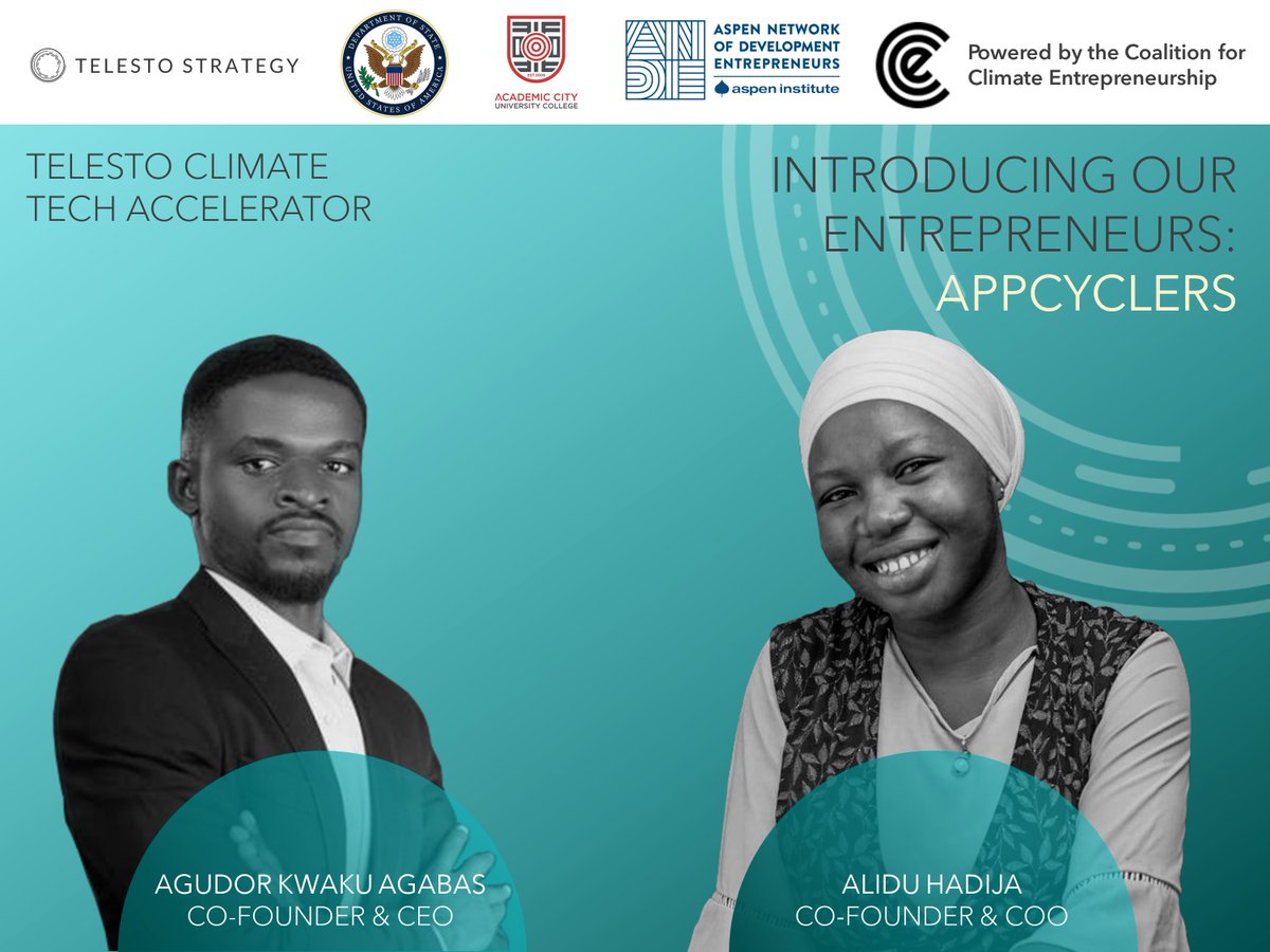 Today, Telesto is excited to showcase AppCyclers from its Climate Tech Accelerator.

AppCyclers is an innovative e-waste management company in Ghana that aims to address the environmental and social challenges posed by inadequate e-waste management in the informal sector.