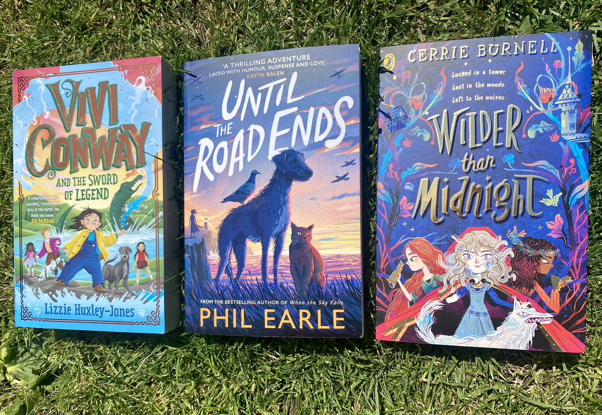 💙💕💚It’s #Giveaway Time 💚💕💙
For your chance to #WIN copies of #WilderThanMidnight by @cerrieburnell & #ViviConway by @littlehux AND a SIGNED copy of #UntilTheRoadEnds by @philearle, just RETWEET & FOLLOW before midnight on Weds 14th June 📚💕
#BookTwitter #ReadingForPleasure