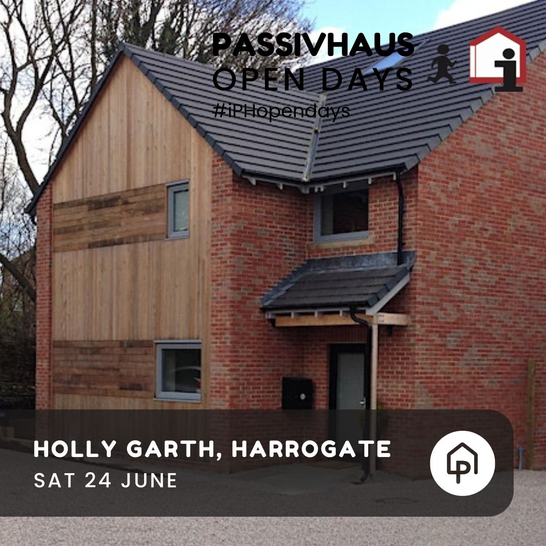 Book your place on the #iPHopendays Summer #Passivhaus Open Days (23-25 June)!

Some great UK projects are involved, inc this #Harrogate #Yorkshire #selfbuild #timberframe #PassiveHouse. 

 bit.ly/iPHopendays23J…

@PhilBixby @Buildakit @the_iPHA @ZeroCarbonYorks @ZeroCHarrogate