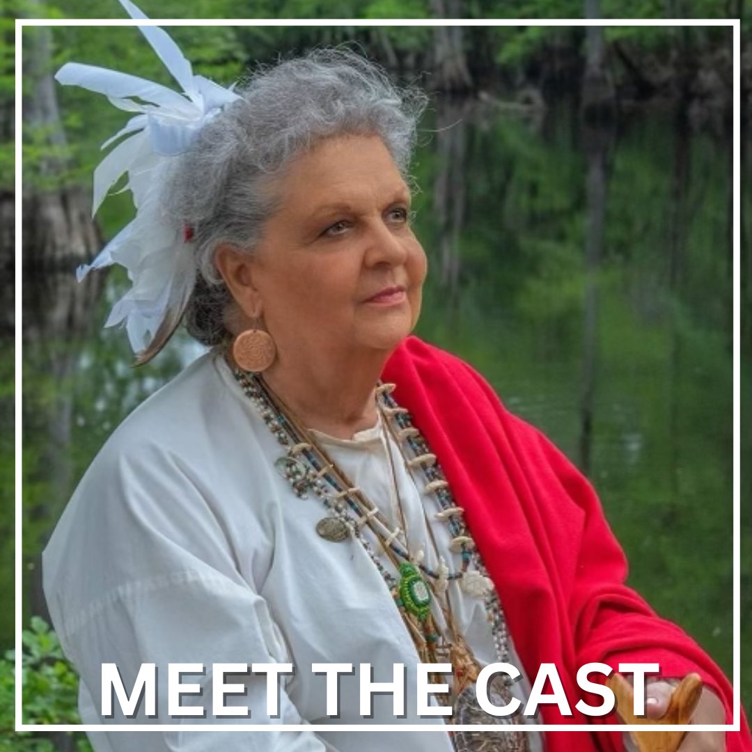 **Meet The Cast**
Kat Littleturtle as Storyteller
-
Kat Littleturtle is thrilled to be playing the role of the storyteller for this year's season. She is a member of Snipe Clan and she is proudly representing her Kahtehnuaka Tuscarora people.