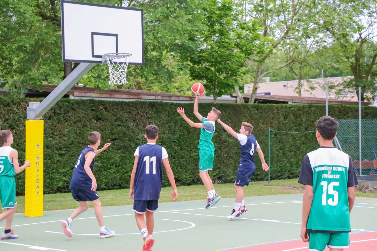 🏀 🏆 Well done to our under 14 Basketball and Volleyball teams, who participated in the Med Cup Basketball tournament held in Caorle, Italy.  #Schoolbasketball #MedCup2023 #Schoolsports